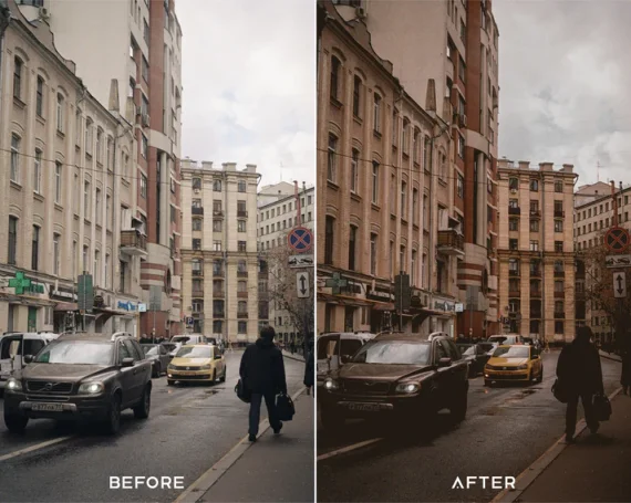 Dark Academia Preset & LUTs Collection – Moody Vintage Aesthetic — preview 3