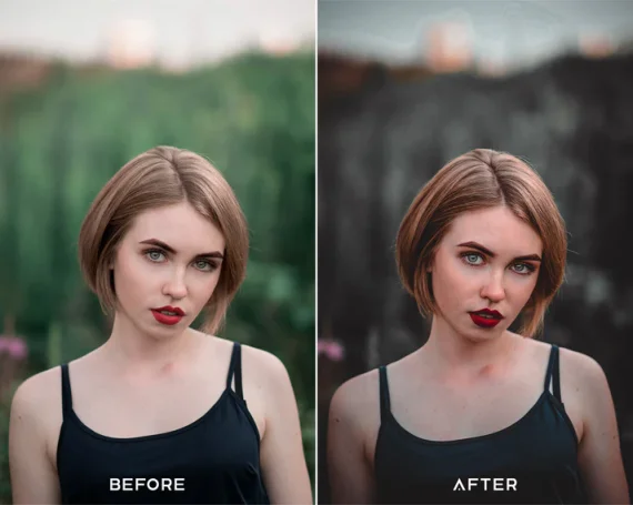 Dark Brown Preset & LUTs Collection – Moody Outdoor Aesthetics — preview 4