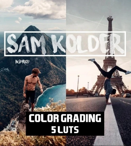 Sam Kolder – Pro Color Grading LUT Pack