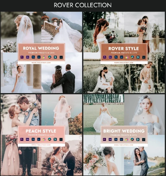 The LUT Bay – Wedding Bundle | 103 Presets & LUTs for Photo & Video Editing — preview 3