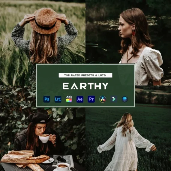 Earthy Preset & LUTs Collection – Natural Warm Tones