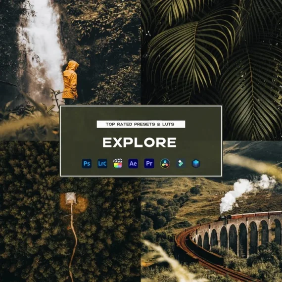 Explore Preset & LUTs Collection – Adventure & Travel Tones