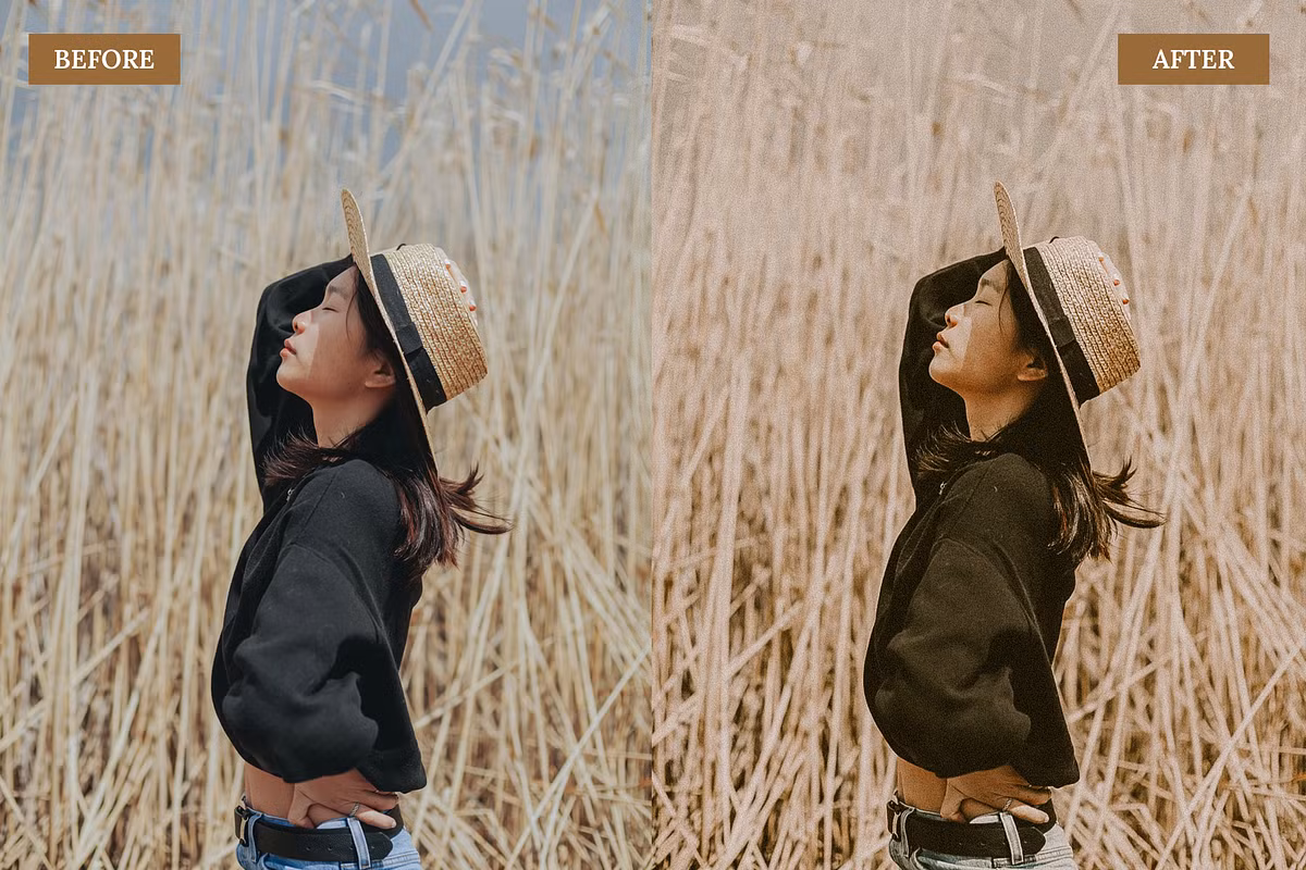 Warm Vintage Brown – Lightroom Mobile & Desktop Presets Pack — preview 4