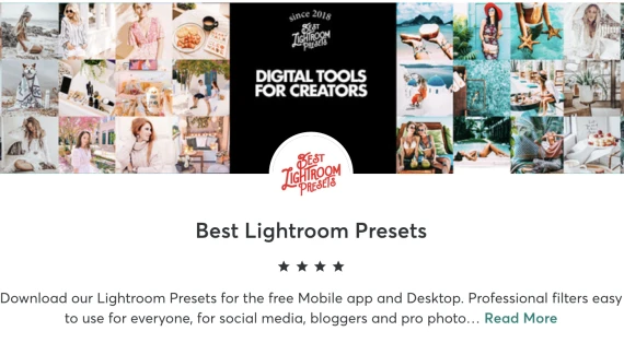CreativeMarket – Best Lightroom Presets Bundle
