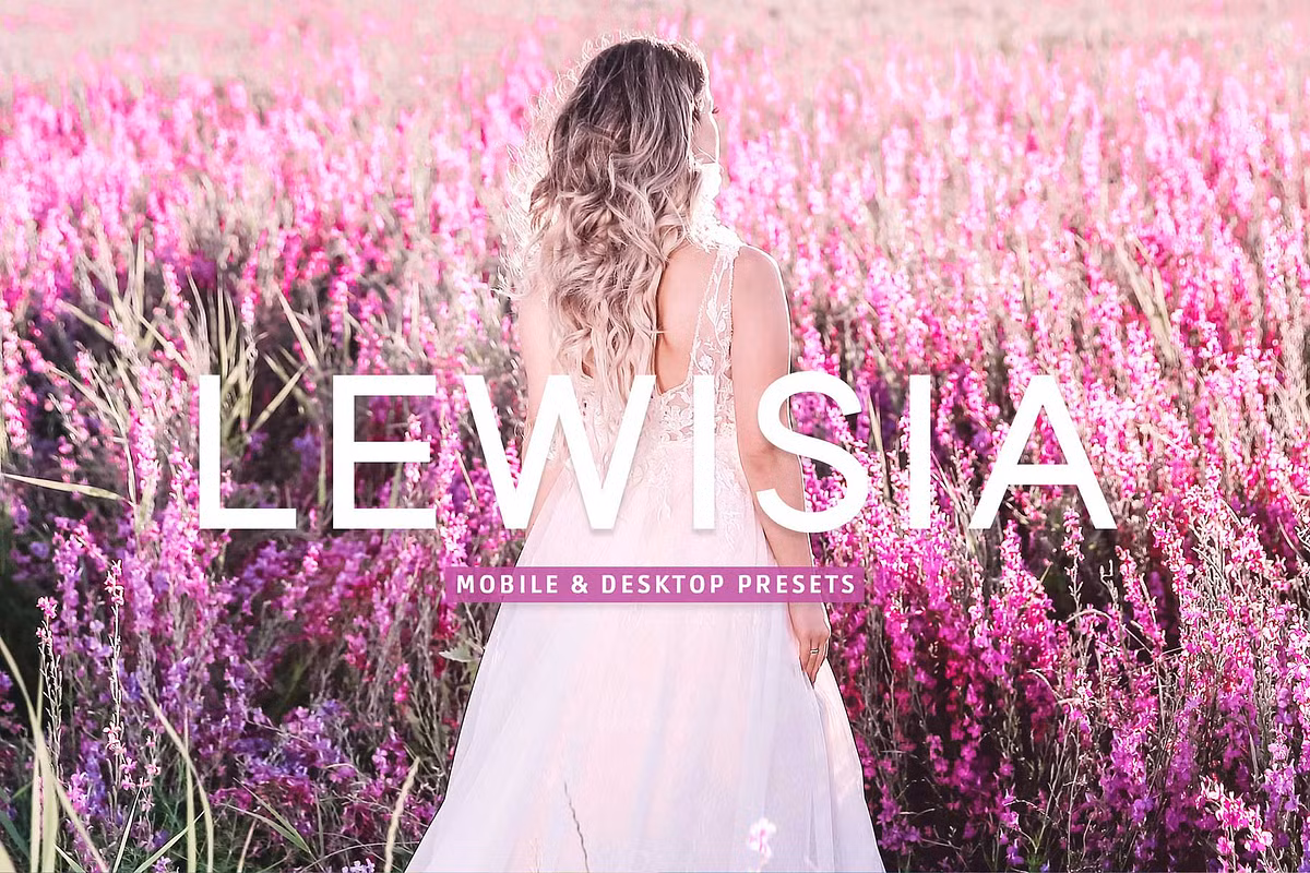 CreativeMarket – Lewisia Pro Lightroom Presets (13 Presets)