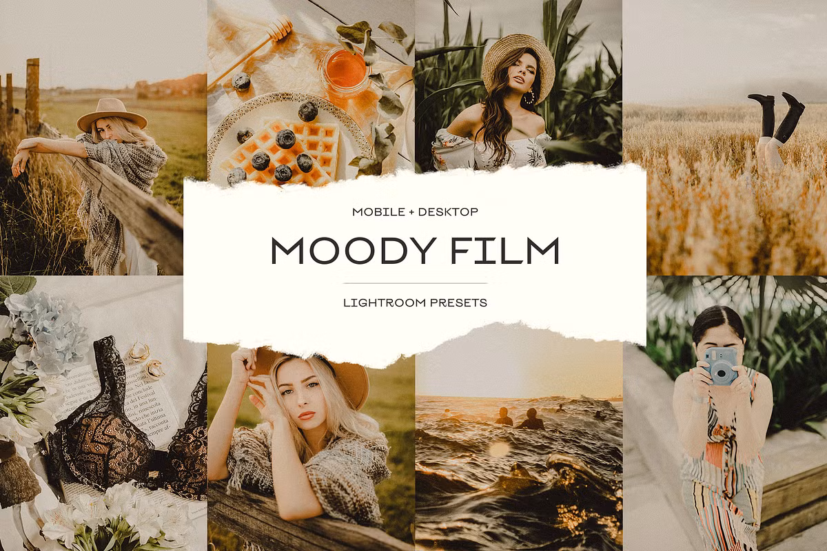 CreativeMarket – Vintage Lightroom Presets Bundle (12 Presets) — preview 3