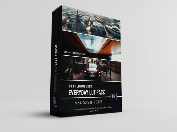 Valdays Film – Everyday LUT Pack | Cinematic Color Grading for All Cameras