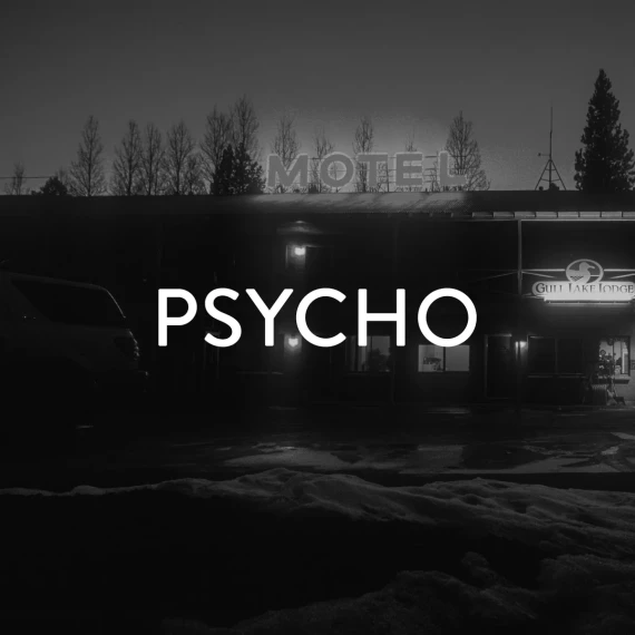 Cinecolor – Psycho LUTs (Monochrome Horror Aesthetic)