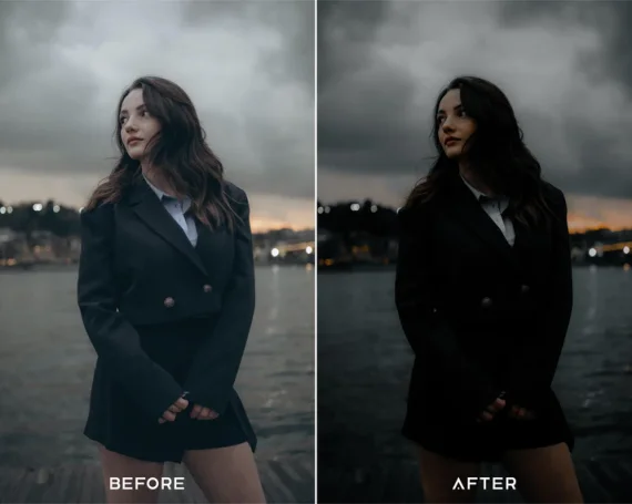 Film Noir Preset & LUTs Collection – Vintage Cinematic Looks — preview 5