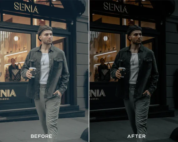 Film Noir Preset & LUTs Collection – Vintage Cinematic Looks — preview 4