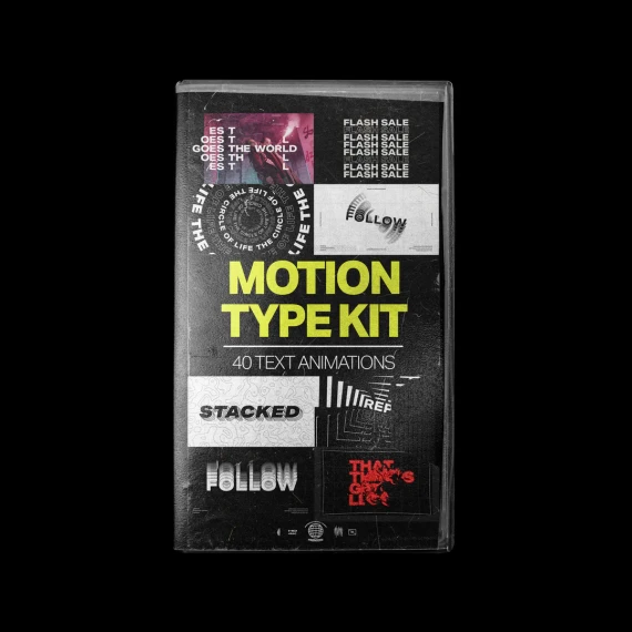Tropic Colour – Motion Type Kit (Modular Text Animations for After Effects)