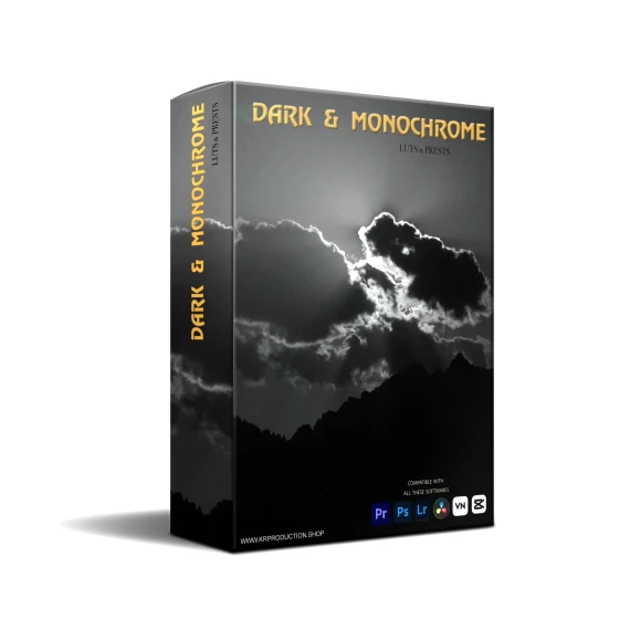 KRStocks – Dark & Monochrome LUTs & Presets Pack
