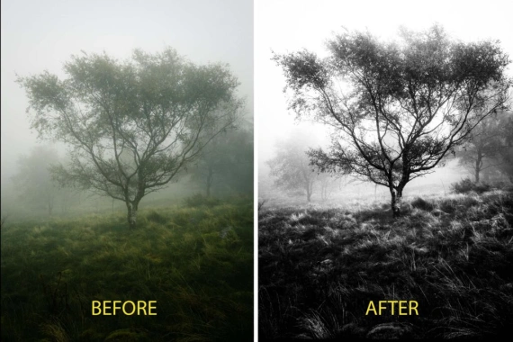 KRStocks – Dark & Monochrome LUTs & Presets Pack — preview 5