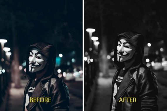 KRStocks – Dark & Monochrome LUTs & Presets Pack — preview 4