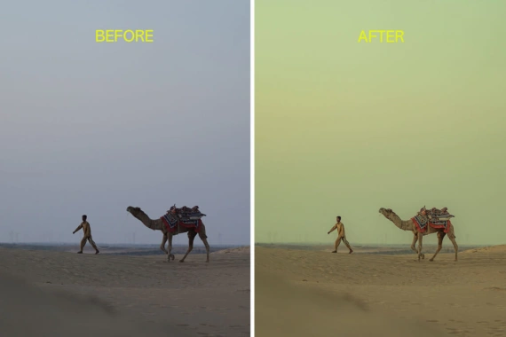 KRStocks – Desert LUTs & Presets Pack — preview 2