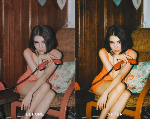 Flash Preset & LUTs Collection – Bold & Striking Portrait Looks — preview 4