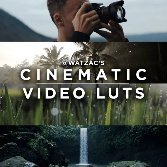 WATZAC & Zac Watson – Professional Cinematic Video LUTs Pack