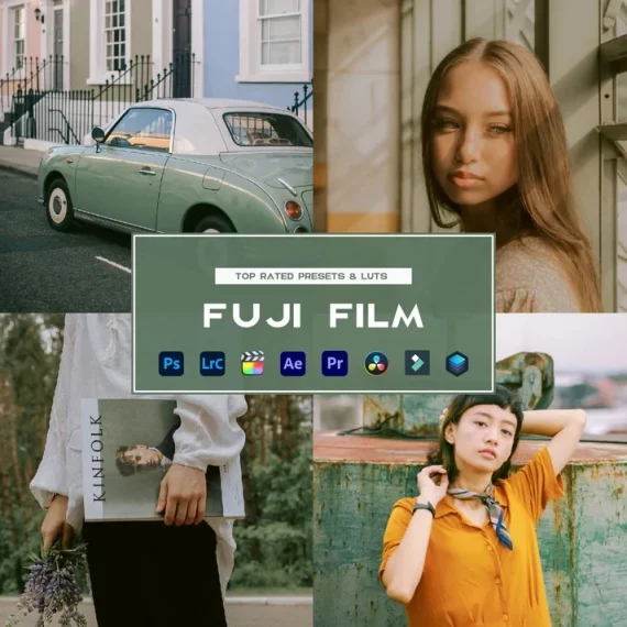 Fuji Film Preset & LUTs Collection – Classic Fuji Colors