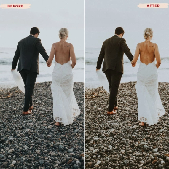 She Said Yes – Golden Hour Video LUTs (Mobile & Desktop) — preview 5